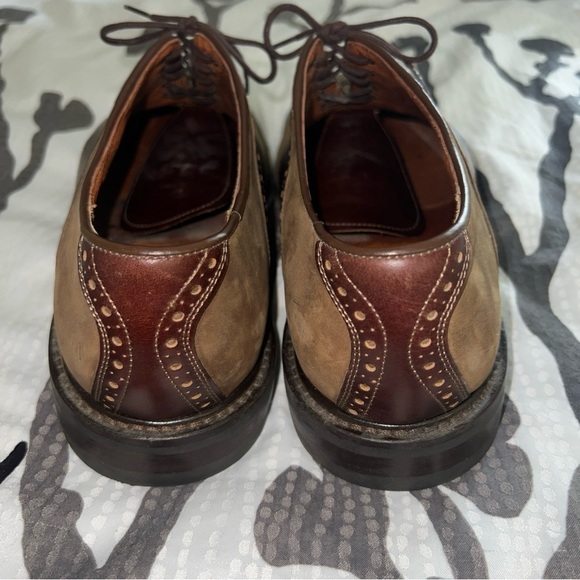 Johnston & Murphy SheepSkin Dress Oxford Shoes Brown Two Tone Leather Men’s 13M main image 5